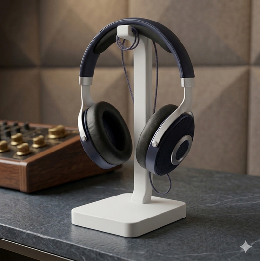 Supporto Cuffie da Scrivania Minimalista | Headphone Stand | Accessorio Gaming e Ufficio Moderno